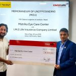आइएमई लाइफ इन्स्योरेन्सद्वारा १०० जना विपन्न नागरिकको मोतिविन्दु शल्यक्रियाका लागि आर्थिक सहयोग